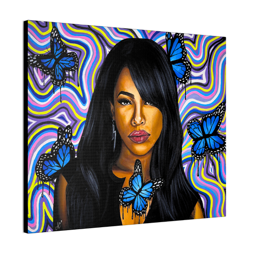 Aaliyah Canvas Print