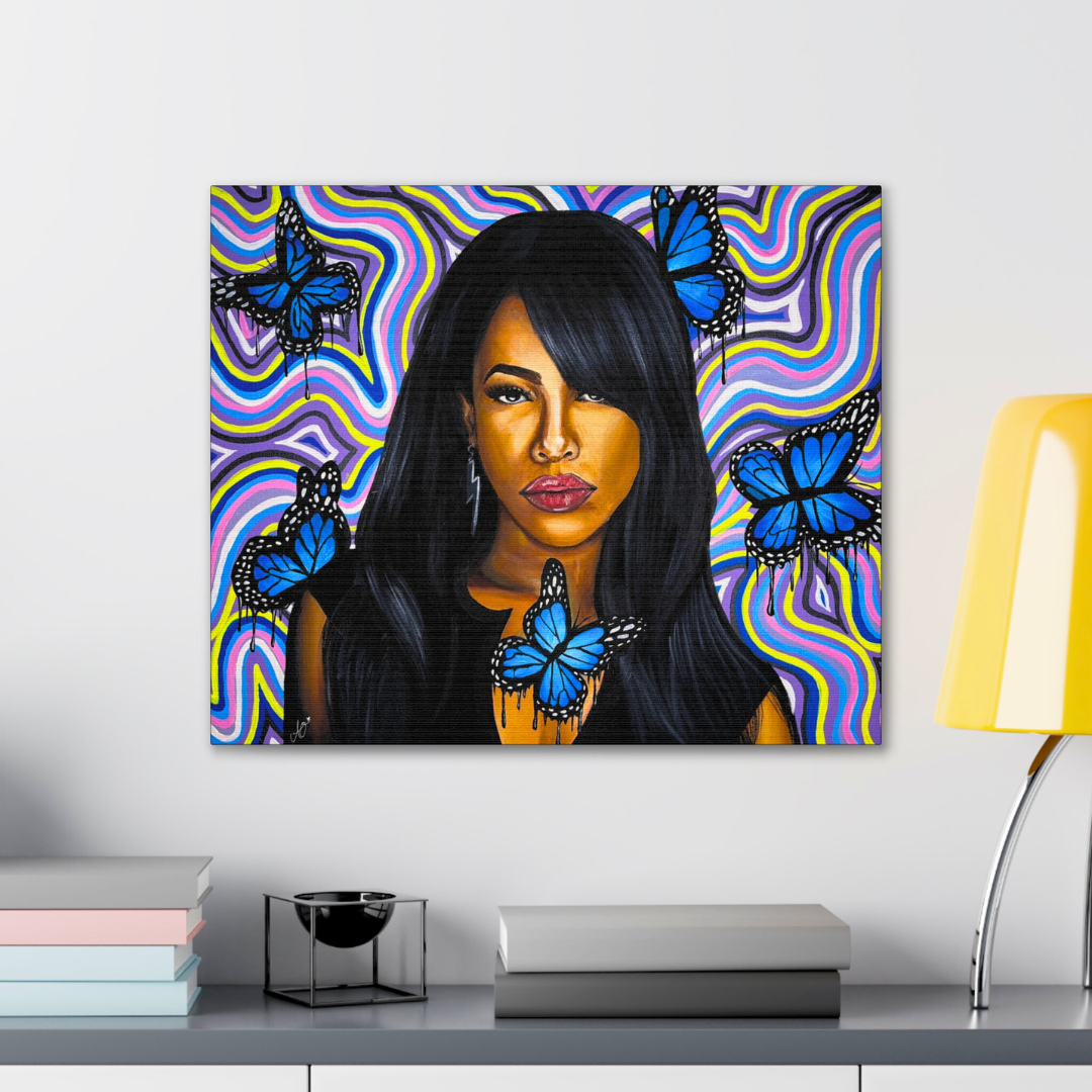 Aaliyah Canvas Print