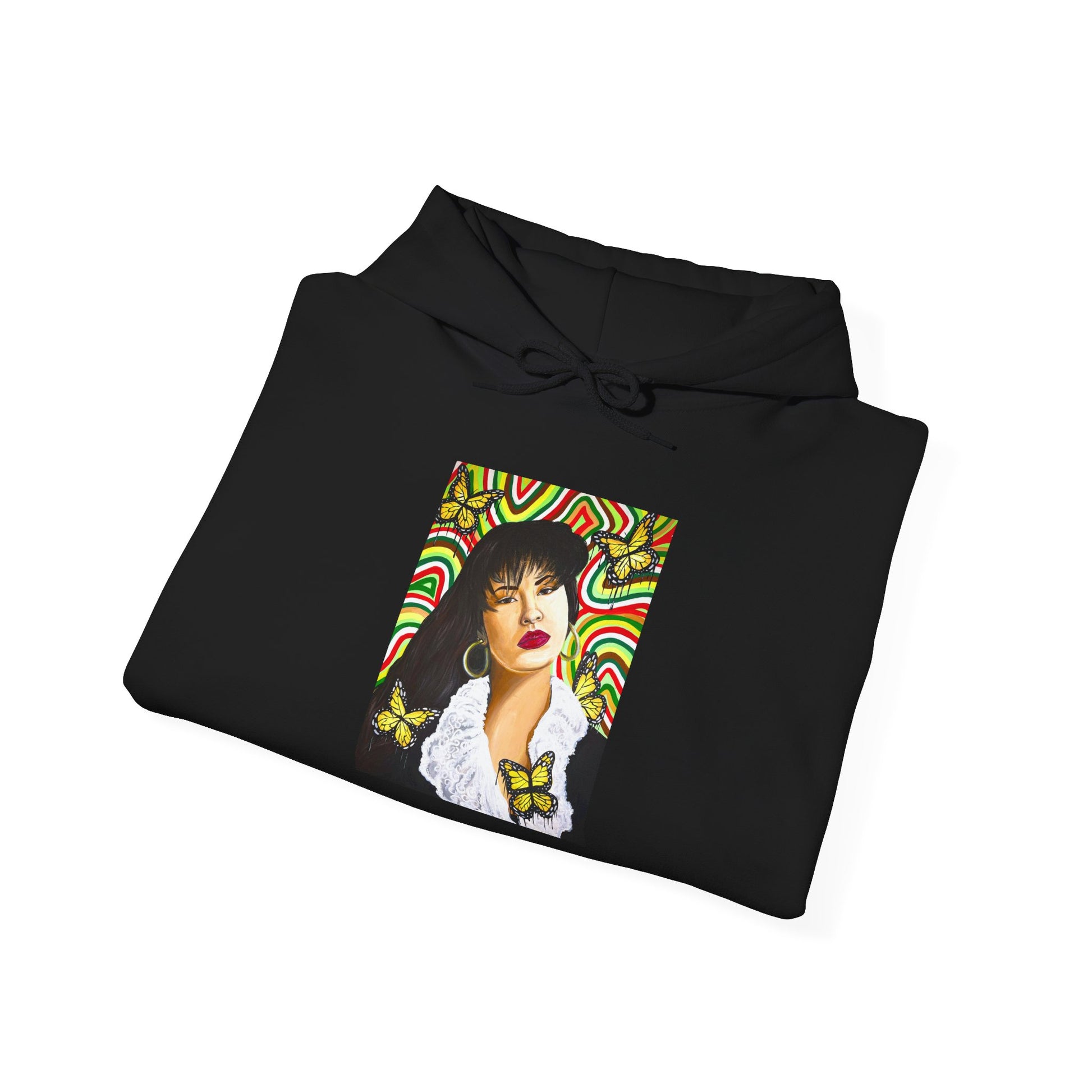 SELENA HEAVYWEIGHT HOODIE (BLACK)