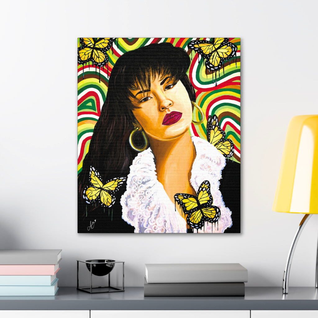 Selena Canvas Print