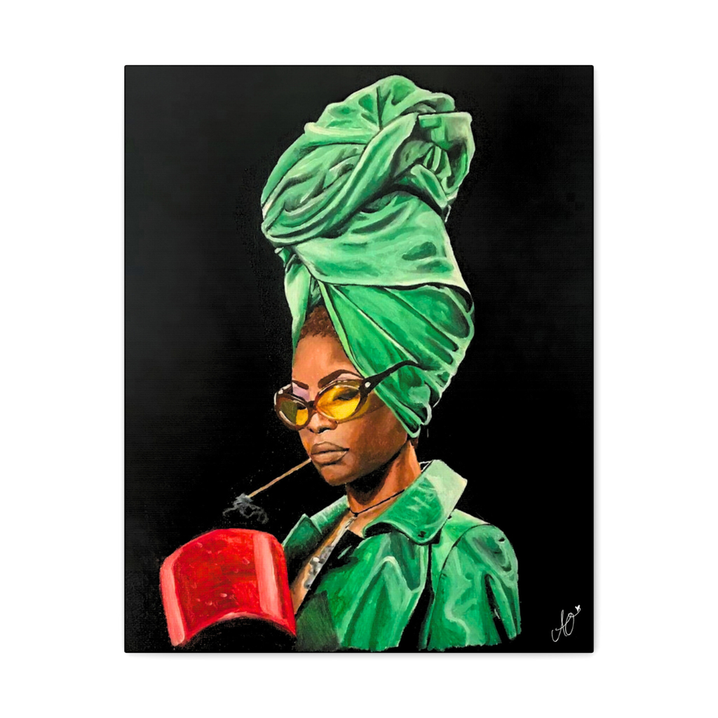 Erykah Badu Canvas Print
