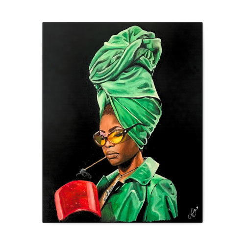 Erykah Badu Canvas Print